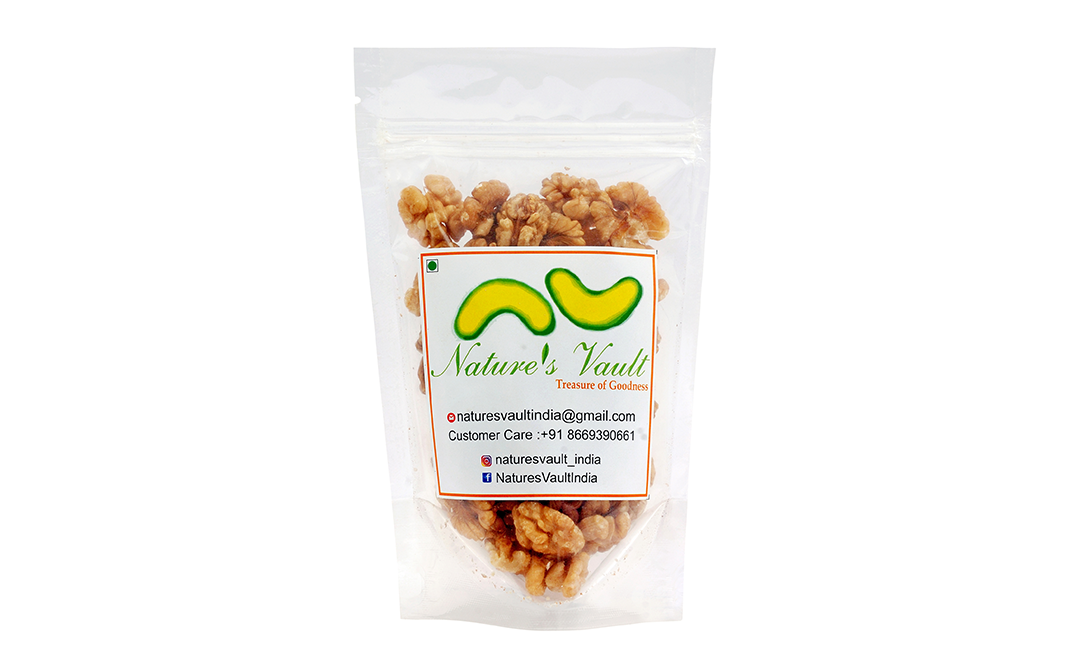 Nature's Vault Walnut Kernel    Pack  100 grams